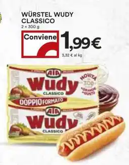Coop Würstel Wudy Classico offerta