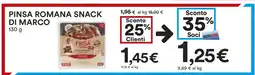 Coop PINSA ROMANA SNACK DI MARCO offerta