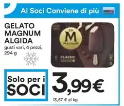 Coop GELATO MAGNUM ALGIDA offerta