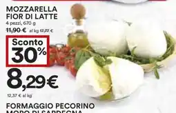 Coop Mozzarella Fior di Latte offerta
