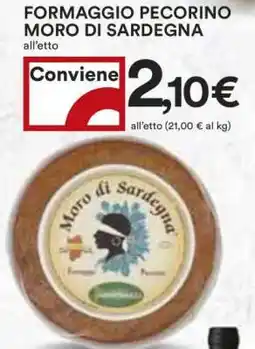 Coop FORMAGGIO PECORINO MORO DI SARDEGNA offerta