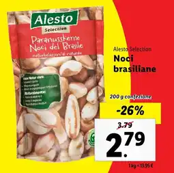 Lidl Alesto Selection Noci brasiliane offerta
