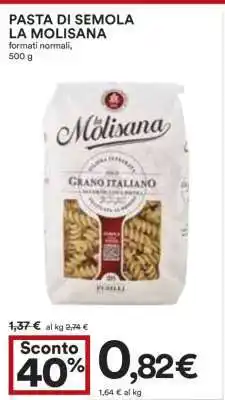 Coop PASTA DI SEMOLA LA MOLISANA offerta