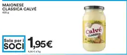 Coop Maionese Classica Calvé offerta