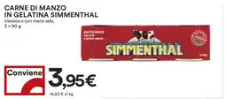 Coop CARNE DI MANZO IN GELATINA SIMMENTHAL offerta