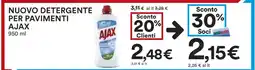Coop NUOVO DETERSIVO PER PAVIMENTI AJAX offerta