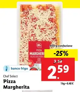 Lidl Chef Select Pizza Margherita offerta