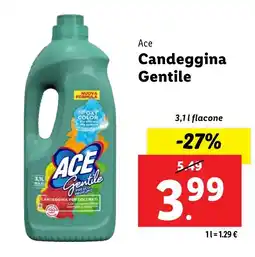 Lidl Ace Candeggina Gentile offerta