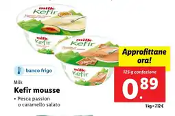 Lidl Milk Kefir mousse offerta