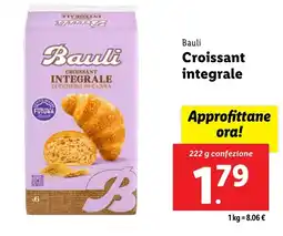 Lidl Bauli Croissant integrale offerta