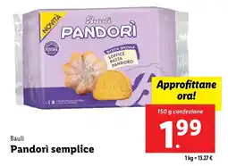 Lidl Bauli Pandorì semplice offerta