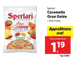 Lidl Sperlari Caramelle Gran Gelée offerta