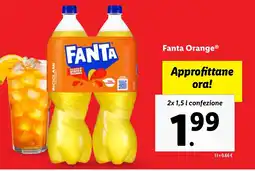 Lidl Fanta Orange offerta