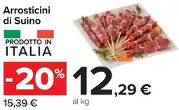 Carrefour Arrosticini di Suino offerta
