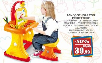 Happy Casa Banco Scuola con Proiettore offerta