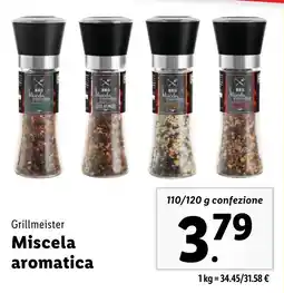 Lidl Grillmeister Miscela aromatica offerta