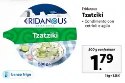 Lidl Eridanous Tzatziki offerta