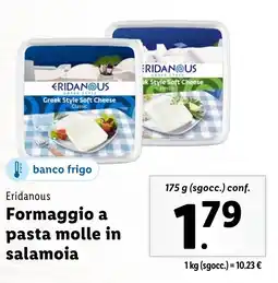 Lidl Eridanous Formaggio a pasta molle in salamoia offerta