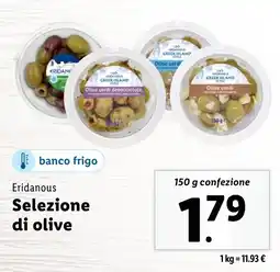 Lidl Eridanous Selezione di olive offerta