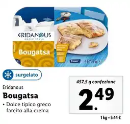 Lidl Eridanous Bougatsa offerta