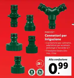 Lidl PARKSIDE Connettori per irrigazione offerta