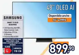 Unieuro Samsung SMART TV OLED QE48S90DA offerta