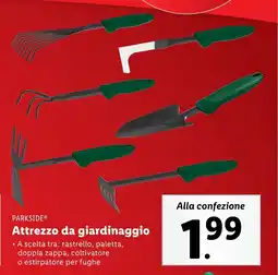 Lidl PARKSIDE Attrezzo da giardinaggio offerta