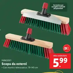 Lidl PARKSIDE Scopa da esterni offerta