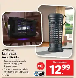 Lidl LIVARNO home Lampada insetticida offerta