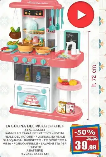 La Cucina del Piccolo Chef 43 accessori