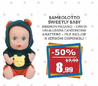 Happy Casa Bambolotto Sweetly Baby offerta