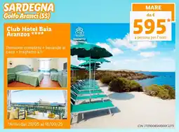 Lidl Club Hotel Baia Aranzos offerta
