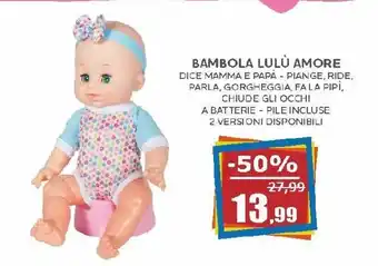 Happy Casa Bambola Lulù Amore offerta