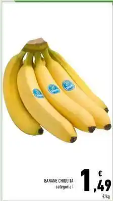 Conad BANANE CHIQUITA offerta