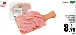 Conad PETTO DI POLLO A FETTE CONAD PERCORSO QUALITÀ offerta