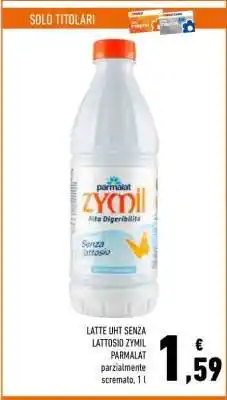 Conad LATTE UHT SENZA LATTOSIO ZYMIL PARMALAT offerta