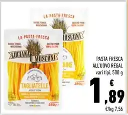 Conad PASTA FRESCA ALL'UOVO REGAL offerta