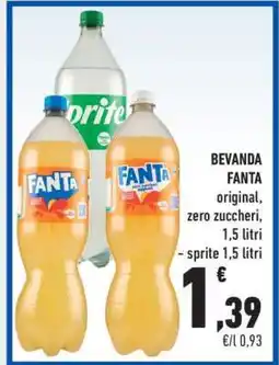 Conad BEVANDA FANTA offerta