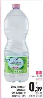 Conad ACQUA MINERALE NATURALE SAN BENEDETTO offerta