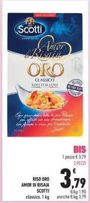 Conad RISO ORO AMOR DI RISAIA SCOTTI offerta