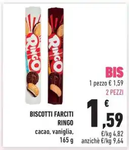 Conad BISCOTTI FARCITI RINGO offerta