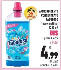 Conad Ammorbidente Concentrato Fabuloso offerta