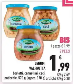 Conad LEGUMI VALFRUTTA offerta