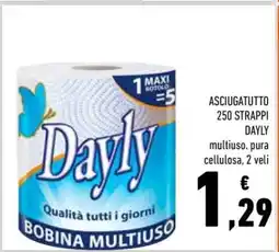 Conad ASCIUGATUTTO 250 STRAPPI DAYLY offerta