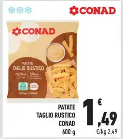 Conad PATATE TAGLIO RUSTICO offerta