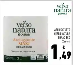 Conad ASCIUGATUTTO VERSO NATURA CONAD ECO offerta