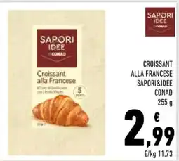 Conad Croissant alla Francese Sapori&Idee Conad offerta
