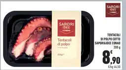 Conad TENTACOLI DI POLPO COTTO SAPORI&IDEE CONAD offerta