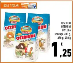 Conad BISCOTTI OTTIMINI DIVELLA offerta