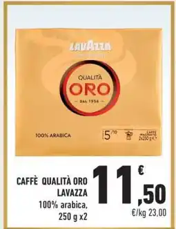 Conad Caffè Qualità Oro Lavazza offerta